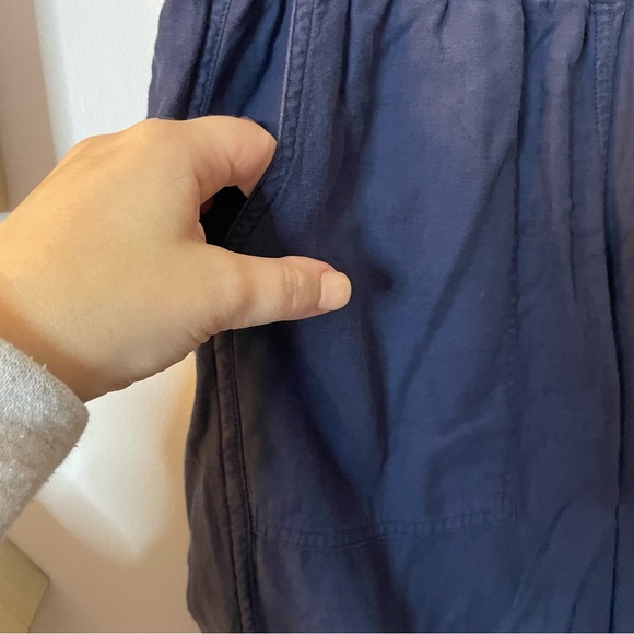 Faherty Navy Women's Joggers - Picture 3 of 4